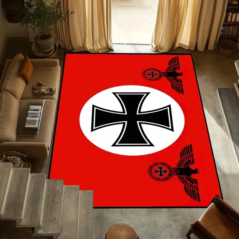 Bedside Iron Eagle Reich Carpet Kitchen Bath Living Home House Bedroom Floor Mat Doormat Large Empire German Rug Decoration