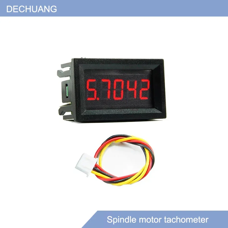 Motor Stepper Motor Driver Air-cooled Spindle 300W 400W 500W Display Mini Speed Display Tachometer for CNC Brushless Spindle