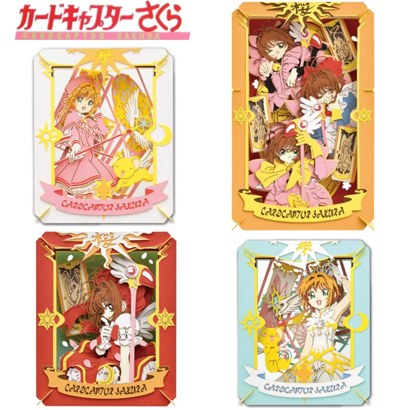 Genuine In Stock Kinomoto Sakura Ensky Paper Theater 25th Anniversary Collectible Toys