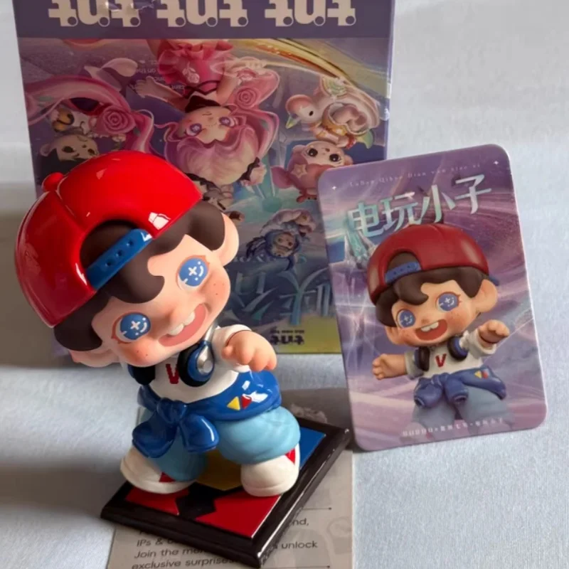 [In Stock] Tntspace Co-Branded Honor Of Kings Canyon Illusion Trendy Toy Blind Box Cute  Anime Figurine Rayan Mystery Box Gifts