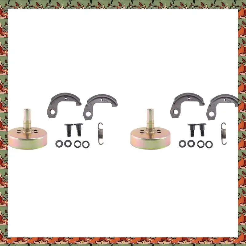 

ABLQ 2X 9T Clutch Kit For HONDA GX31 GX35 1.3HP Small Engine Brush Cutter Grass Trimmer Parts