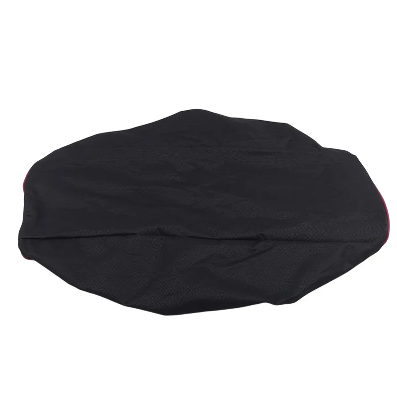 Black Waterproof Soft Winch Cover,Winch Dust Cover Heavy Duty Winch Protection Cover with Elastic Band for Electric Winches 600D