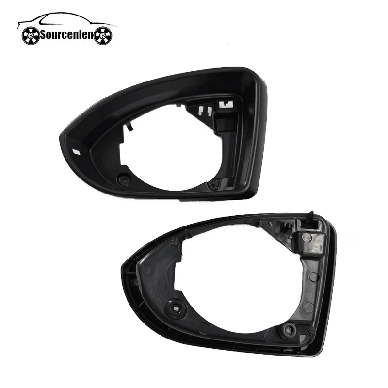 

Для VW Golf 6 MK6 2009-2013 Touran 2009-2015 рамка переднего зеркала заднего вида 6R 0857602 A 6R 0857601 A