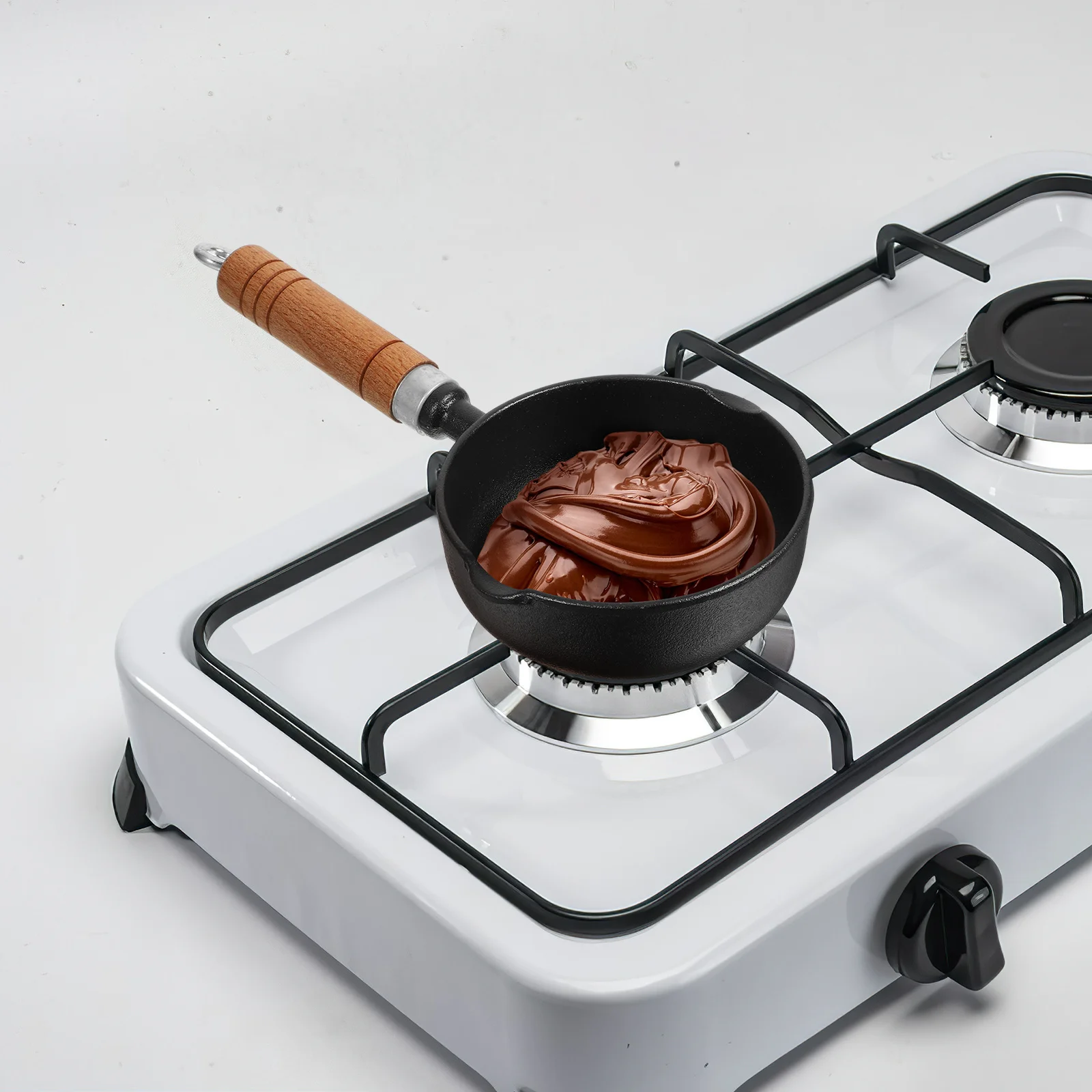 

Sauce Butter Melting Pot Frying Multi-purpose Potato Cooking Iron Wok Oil Heating Small
