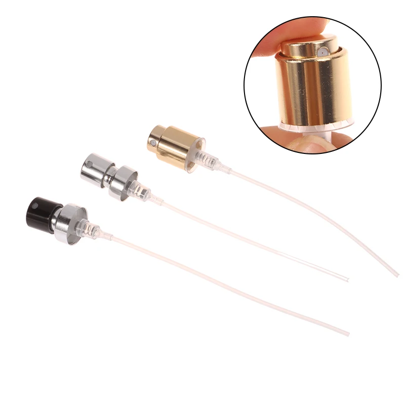 香水用ファインミストスプレー,アルミボトルキャップ,各種ノズル,15mmバヨネットタイプ,13mm, 15mm, 18mmに使用