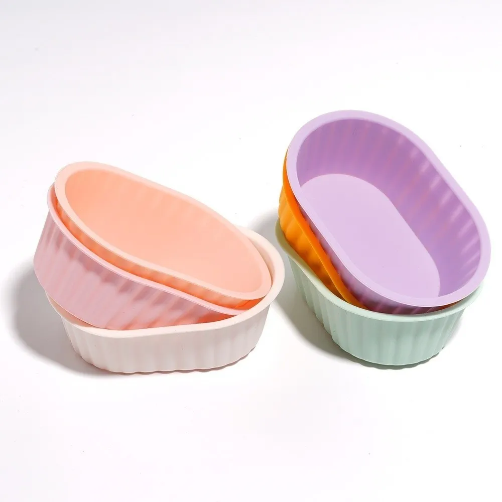 Non Stick Muffin Cupcake Baking Mold Easy Demold Reusable Silicone Baking Pan DIY Baking Craft Food Grade Silicone