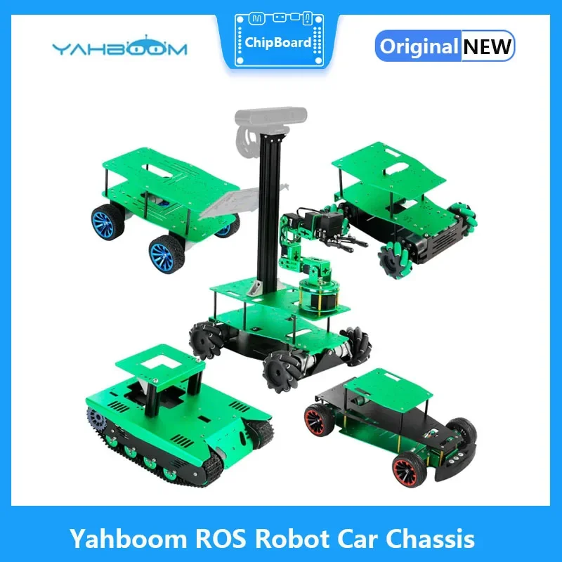 Yabo Aluminum Alloy ROS Robot Car Chassis four-wheel drive differential Mecanum wheel track Ackerman electric unmanned vehicle