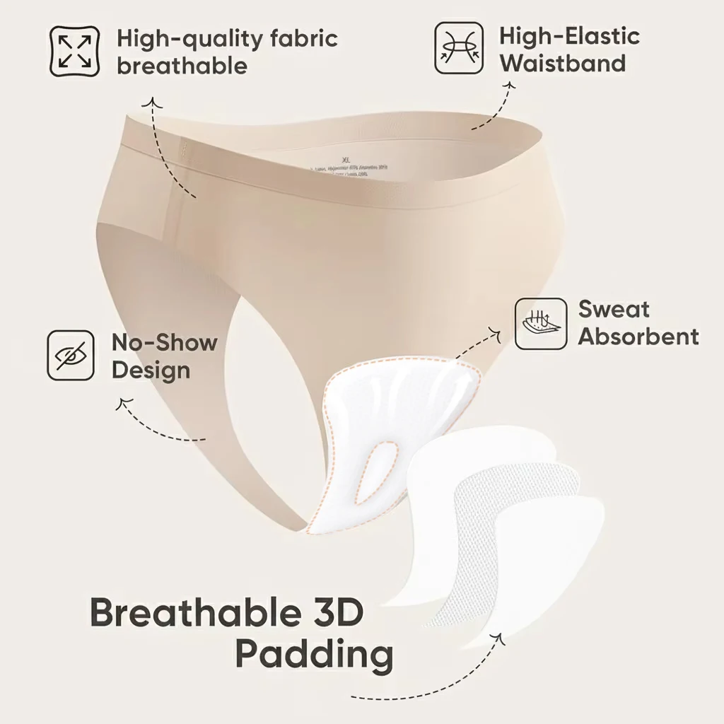 1/3Pcs Anti Cameltoe Proof Panties Avoid Camel Toe Concealer No Show Seamless Thongs Gym Workout Underwear for Leggings - Image 2