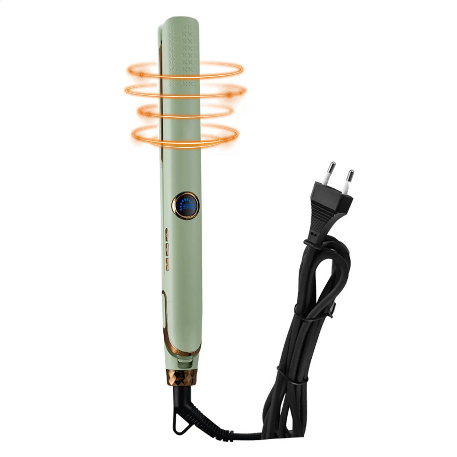 

Выпрямитель для волос с утюгом, 10 уровней, электрическая керамика, 10 уровней, умный инструмент для укладки, керамический утюг для домашнего туристического салона