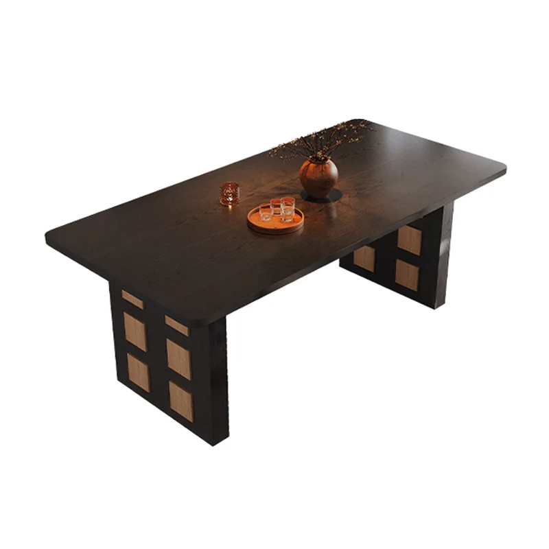 

Прямоугольные кухонные обеденные столы Ресторан Креативность Современные обеденные столы для отелей Простая деревянная мебель Tavola MHCZ