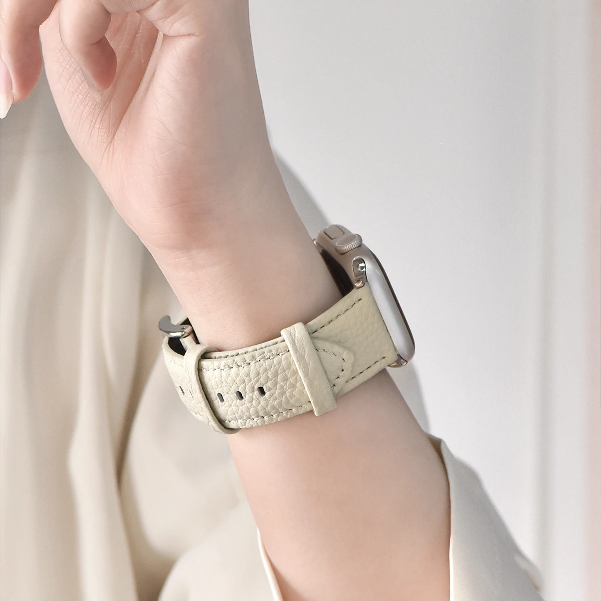 Leather Band For Apple Watch 10 42mm 46mm 9 8 7 41/45mm PU Leather Strap 38/42/40mm/44mm Ultra 49mm Bracelet iWatch SE 6 5 4 3