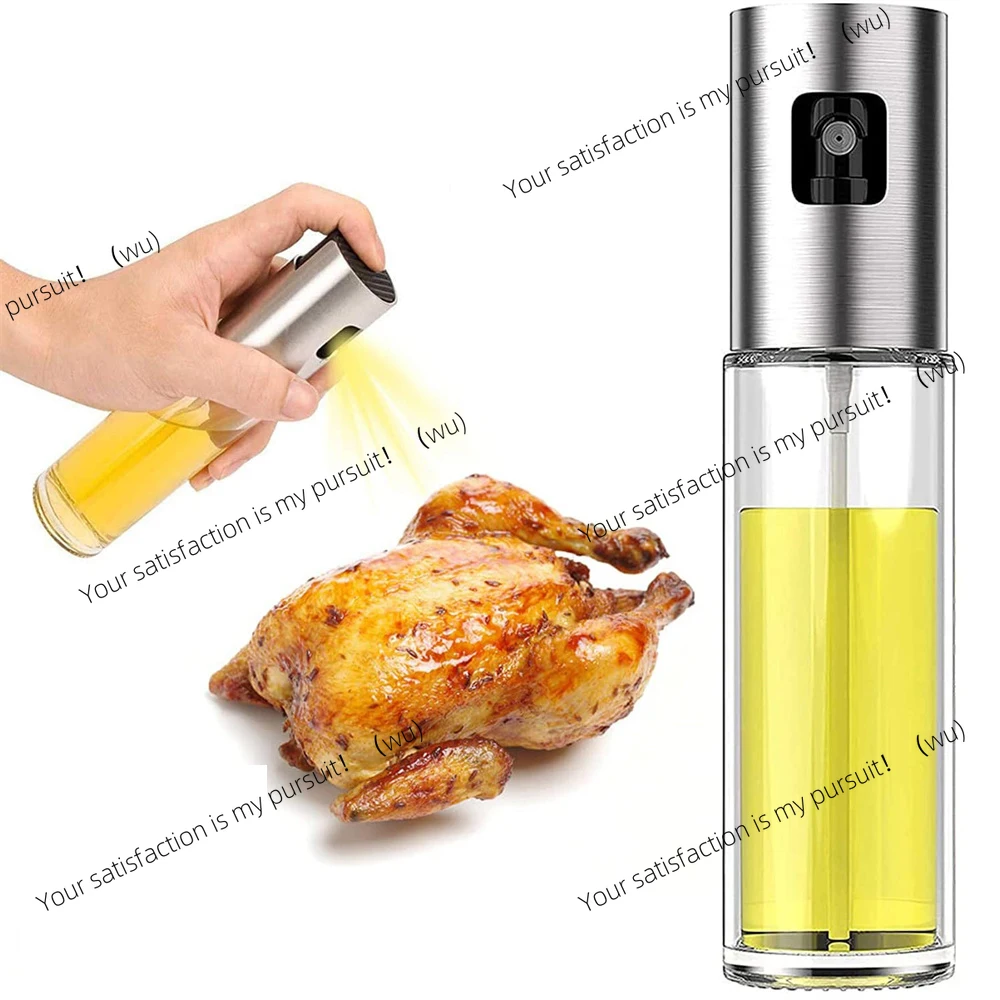 Glass Oil Sprayer for Cooking Olive Spray Mister for Salad BBQ Kitchen Baking Empty Vinegar Bottle