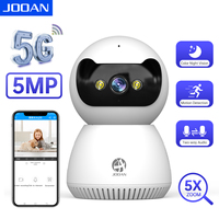 JOOAN WiFi Camera Mini Surveillance Camera Two Way Audio Motion Detect Auto Tracking Indoor Security Home CCTV Baby Monitor