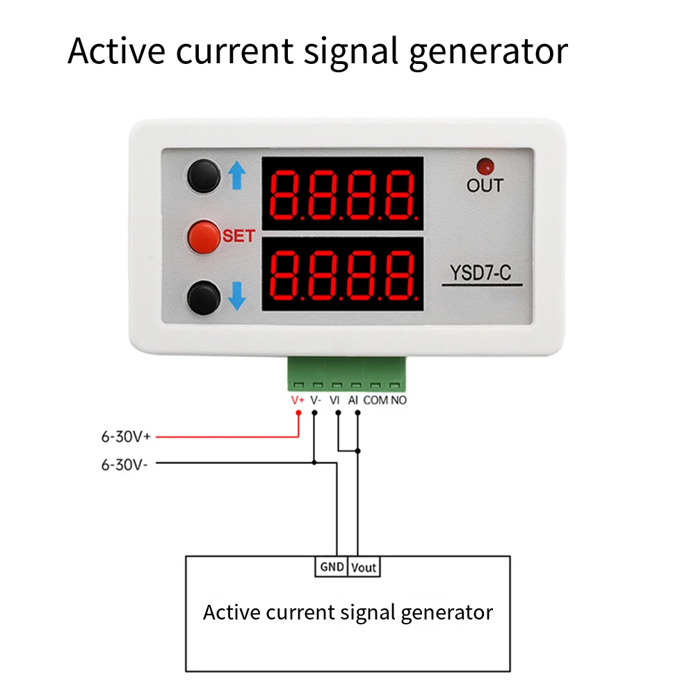 

Встроенный измеритель напряжения и тока постоянного тока 6 ~ 30 В, цифровой дисплей, измеритель 0-20 мА, встроенный в различные панели управления/оборудование