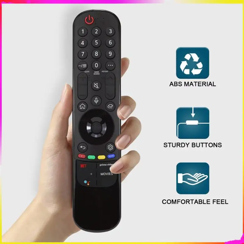 جهاز التحكم عن بعد M04K MR21GA لاستبدال جهاز التحكم عن بعد للتلفزيون الذكي مع صوت لـ AKB76036509 43NANO75