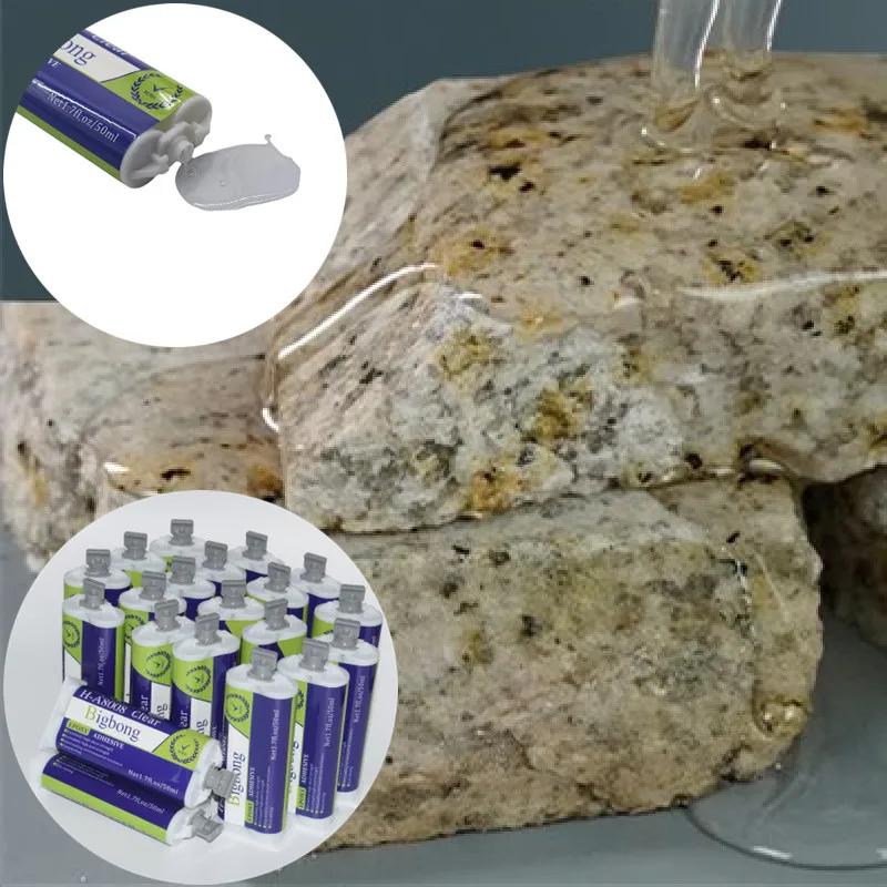20 Stück transparente AB-Klebstoffe, Epoxidharz-Klebstoff, klar, 5-Minuten-Epoxidharz, 50 ml, 1:1 Strukturklebstoffe für 50 ml 1:1 Kartuschenpistolen – Detail 4