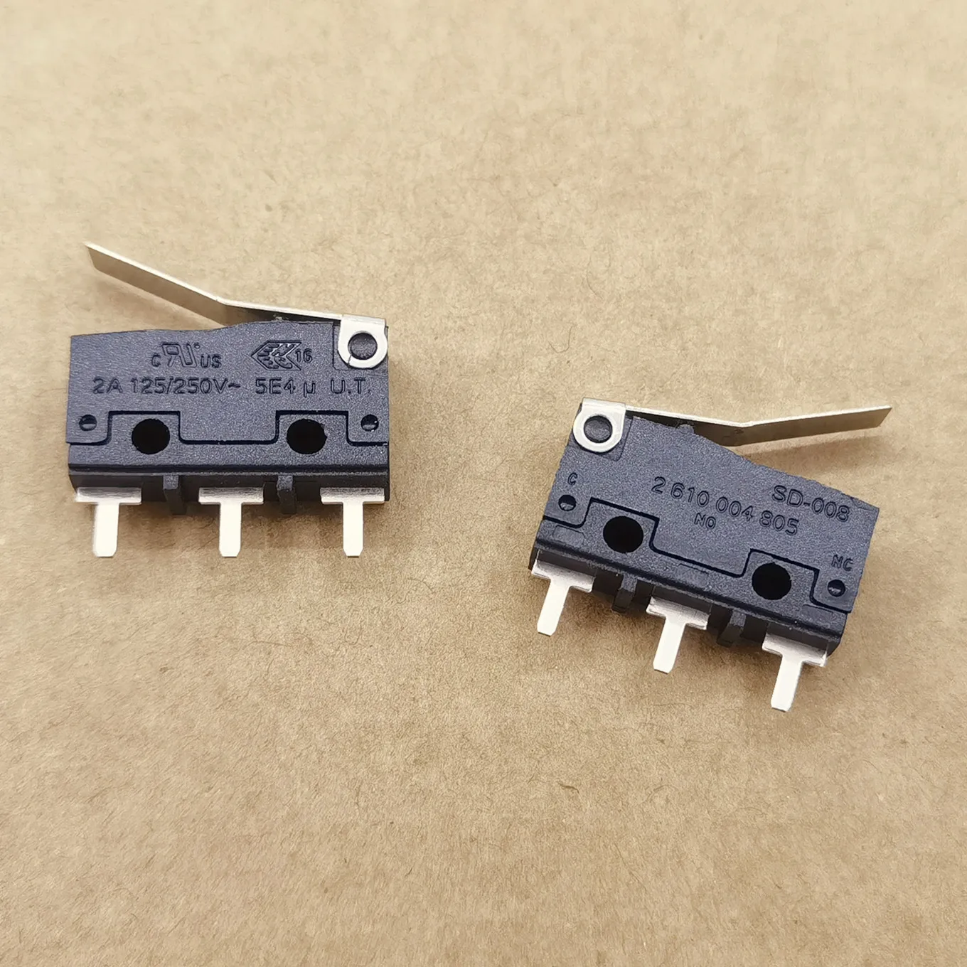 Original new 100% micro-motion reset limiting travel switch with handle micro-motion switch swing rod 3pin SD-008 2A 125/250V