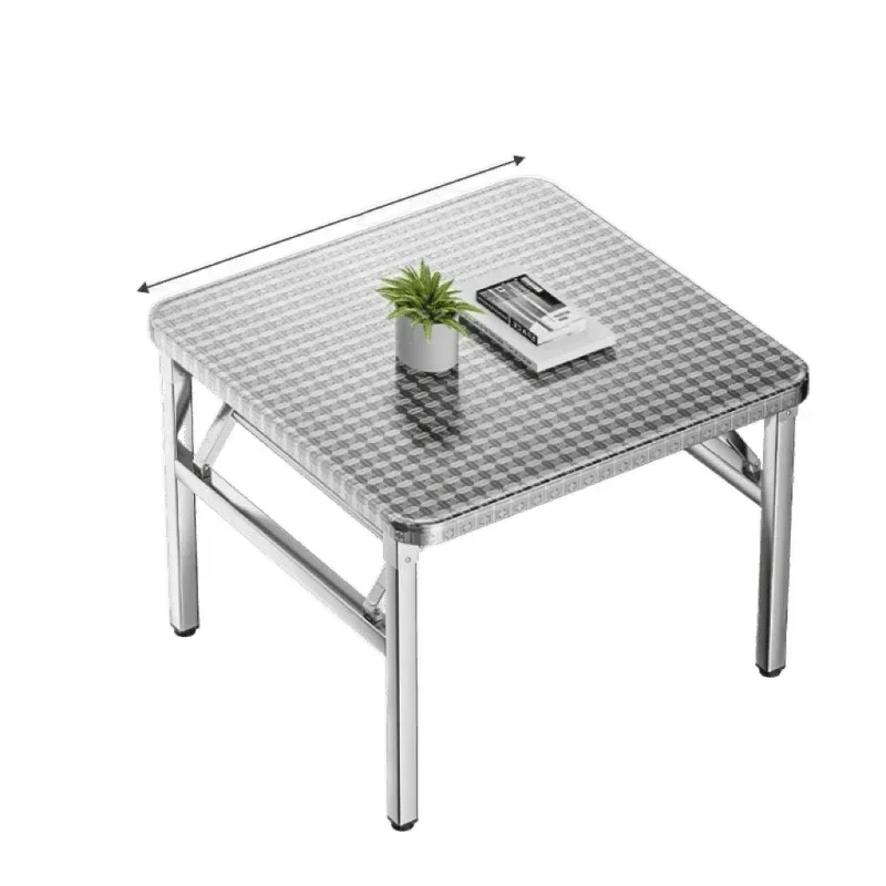 Outdoor stall night market simple dining table rectangular table