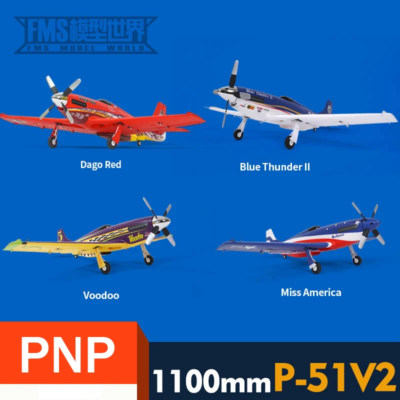 

Радиоуправляемый самолет FMS P51 V2 Mustang, 1100 мм, спортивная версия, электрические весы, гоночная модель самолета с неподвижным крылом, идеальный подарок для энтузиастов