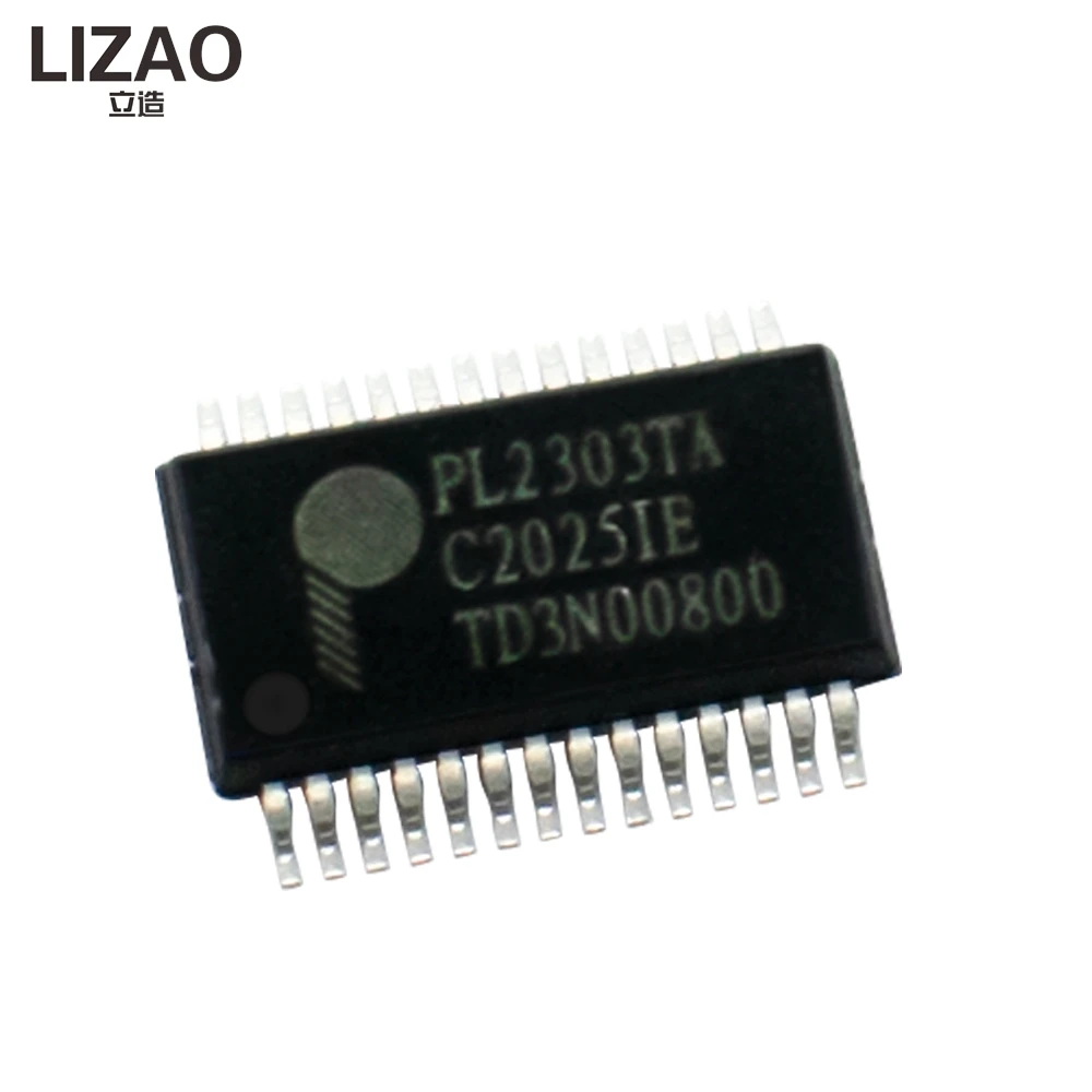 LIZAO 1/5/10PCS PL2303TA PL2303 SSOP28 USB RS232 Serial Adapter Chip Original
