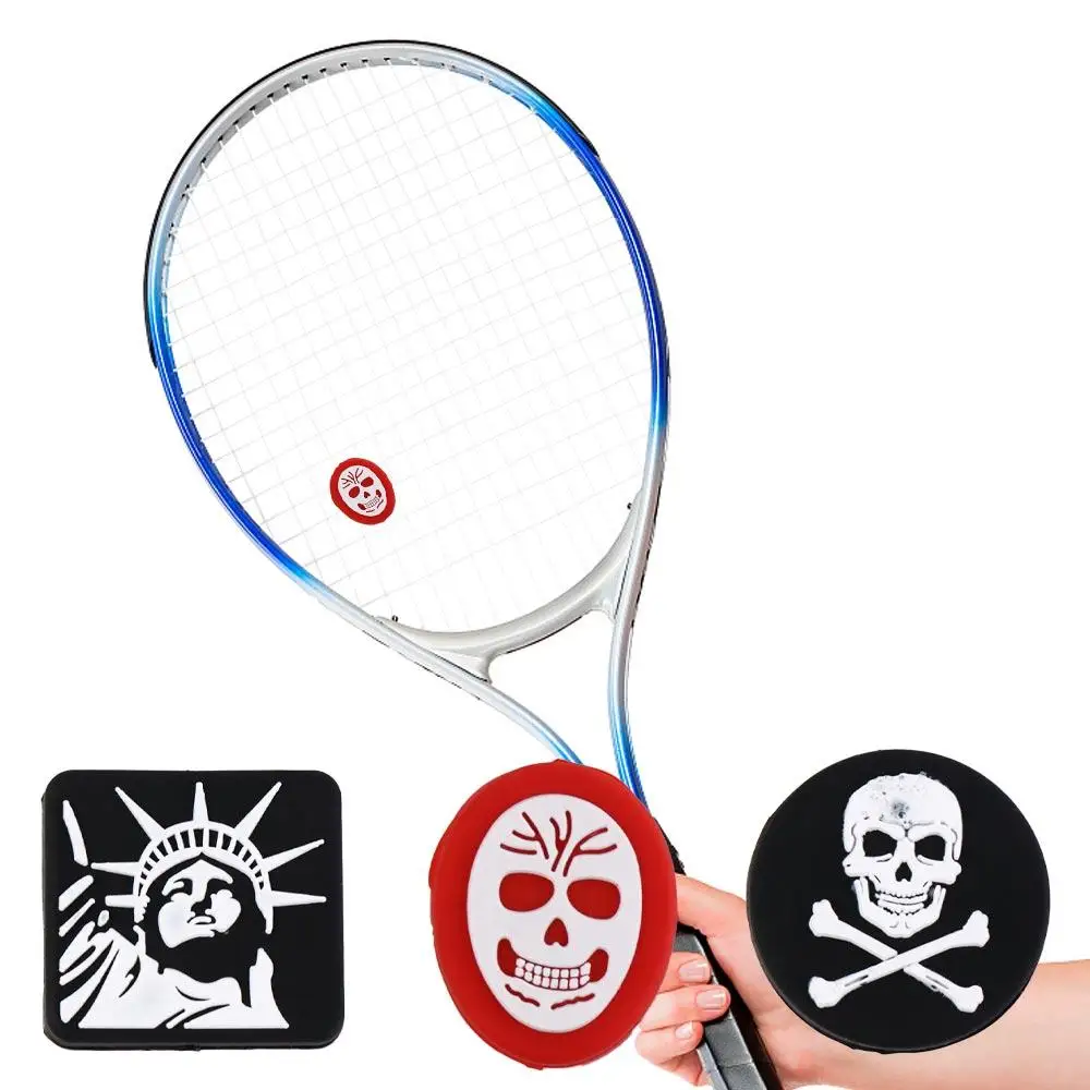 Buffer Tennis Racket Shock Pad Silicone Anti-Vibration Tennis Racquet Shock Absorber Shock Absorption Lovely