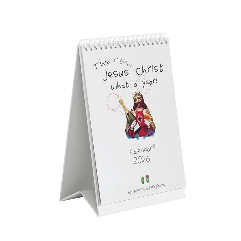 اكتشف تقويم مكتب يسوع المسيح 2026 سنة من التقلبات المضحكة والسيناريوهات المرحة والسحر غير التقليدي #1