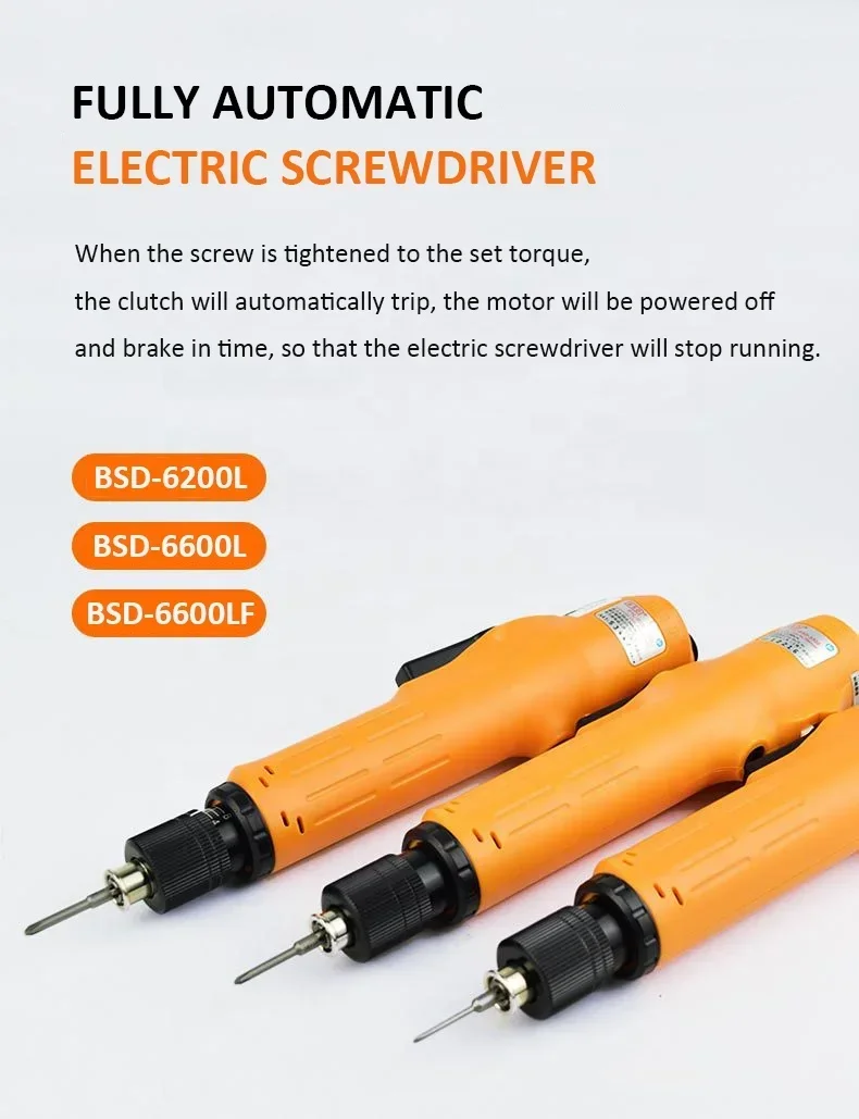 Trigger Start Medium Torque Compact Automatic Screw Driver Electric Screwdriver