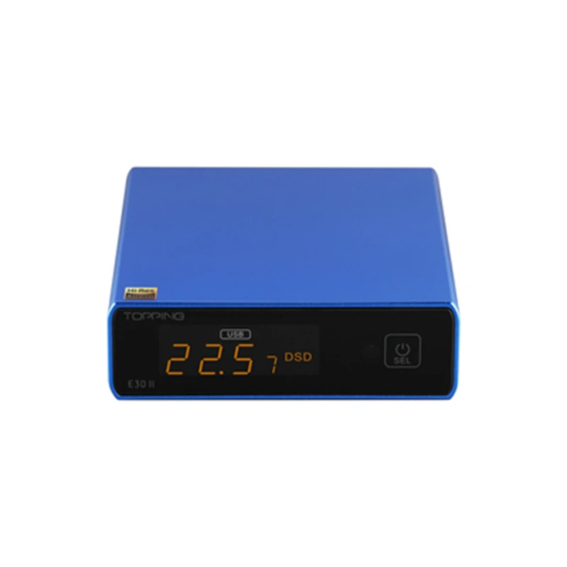 TOPPING E30 II Dual AK4493S Decoder DAC XU208 32bit/768k DSD512 Touch Operation With Remote Control Hi-Res Decoder