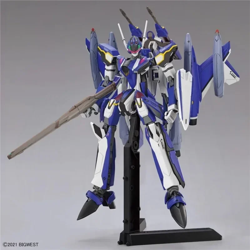 Bandai original anime figura hg 1/100 YF-29 durandal valkyrie conjunto completo figura de ação brinquedos modelo colecionável para crianças presente