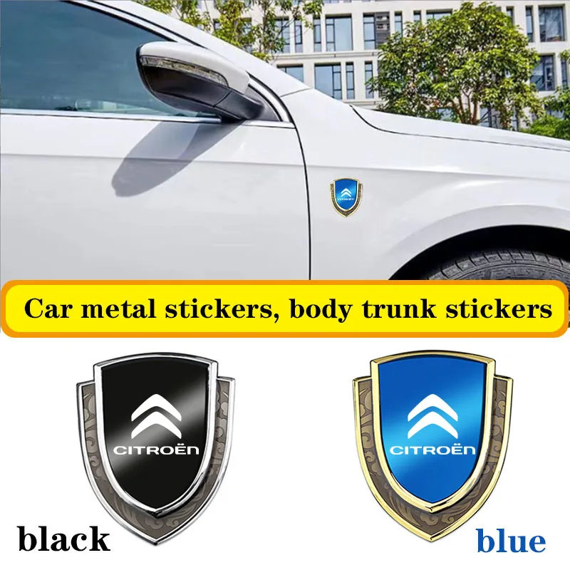 3D Metal Car Side Fender Trunk body Emblem Badge sticker For