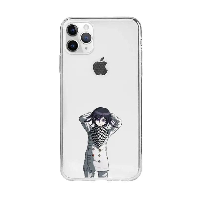 Danganronpa Phone Case For Iphone 6 6 S 7 8 Plus Xr X Xs Max 11 12 13 Mini Pro Max Se 2020 Transparent Phone Cover