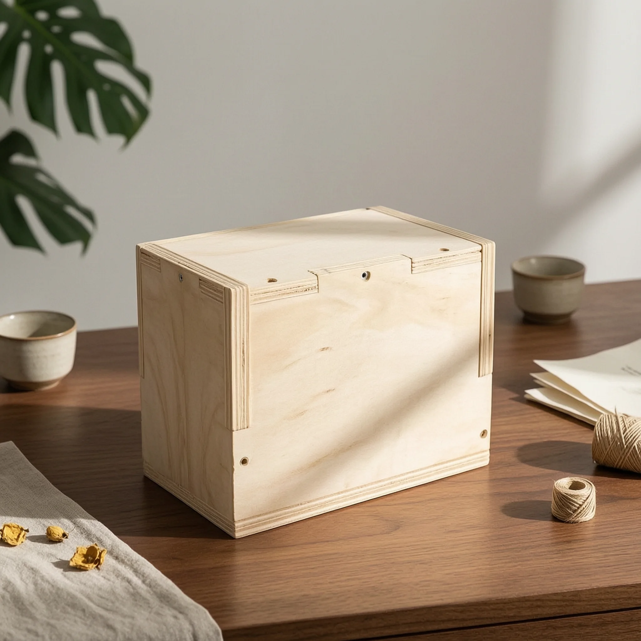 Boîte de saut en bois polyvalente, robuste et facile à assembler pour les passionnés de fitness, la salle de sport à domicile et l'entraînement physique.
