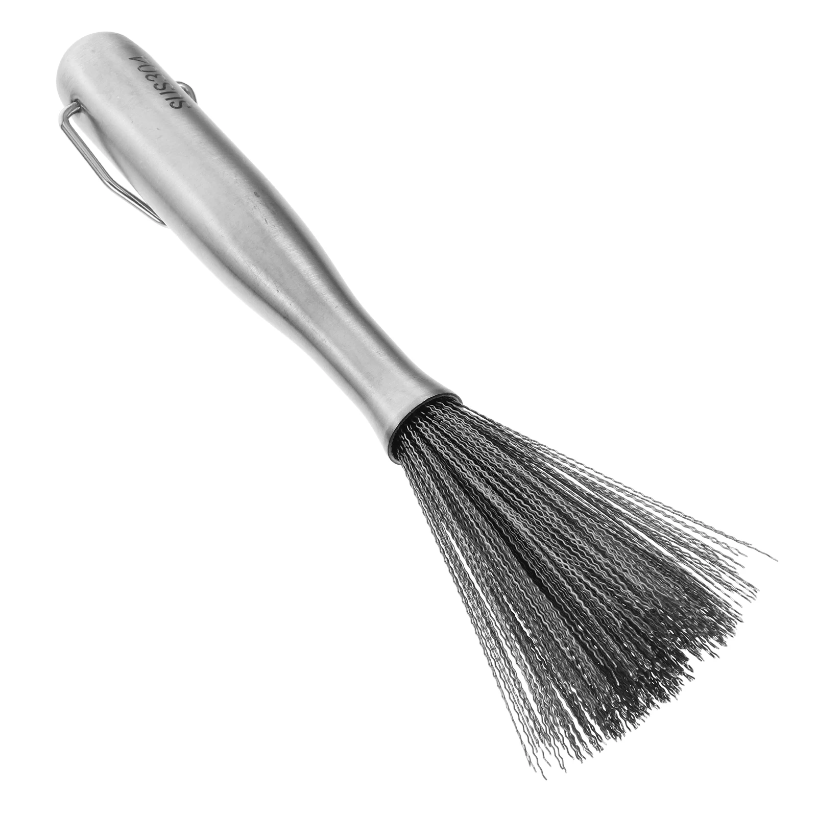 Stainless Steel Cleaning Brush Pot Scrubber Kitchen Tool Cookware Washing Brushes Metal scrubber NonScratch Practical