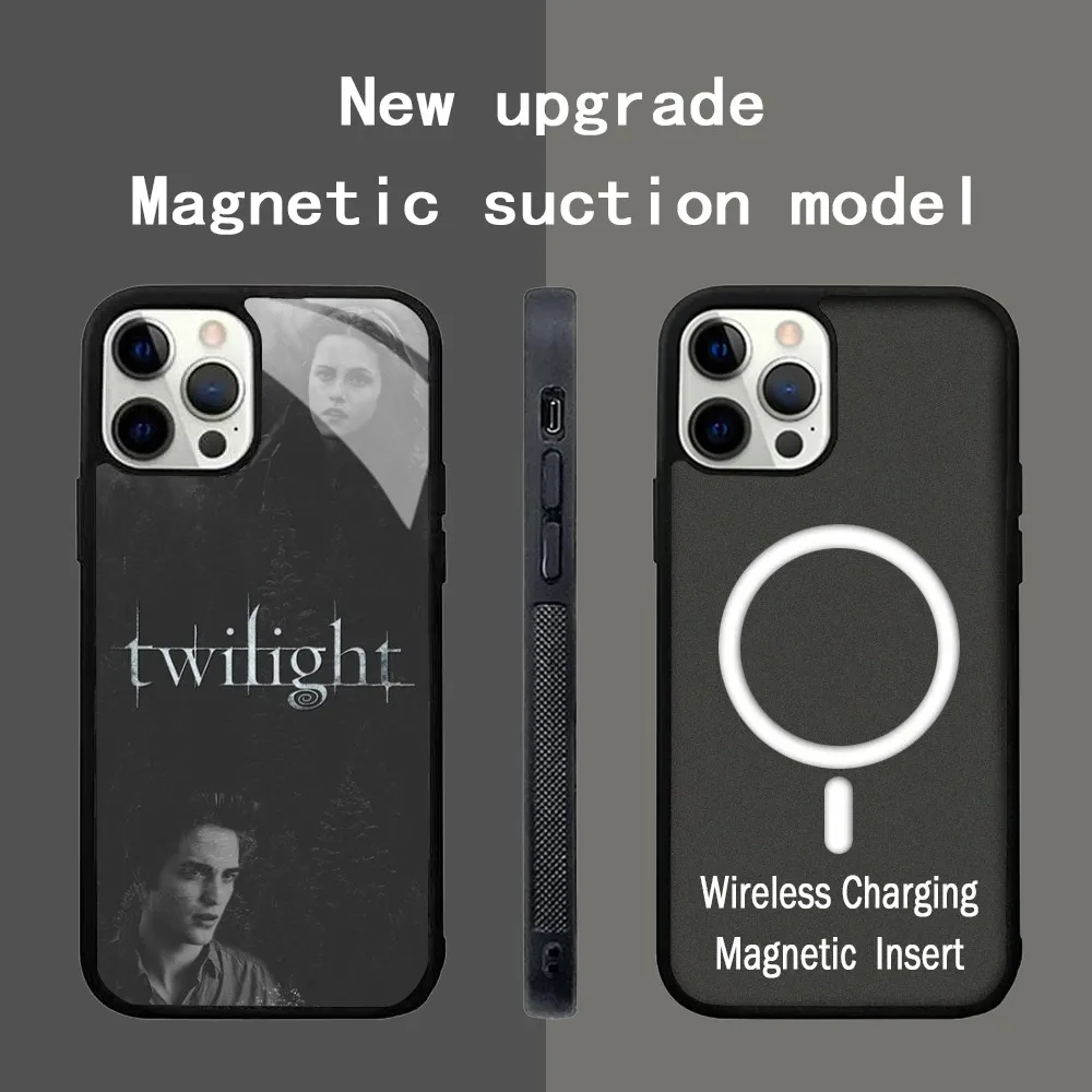 

T-Twilight-TT Movie Phone Case For IPhone 15 14 13 16 Pro Max 11 12 Mini Alex Mirror For Magsafe Wireless Charging Cover