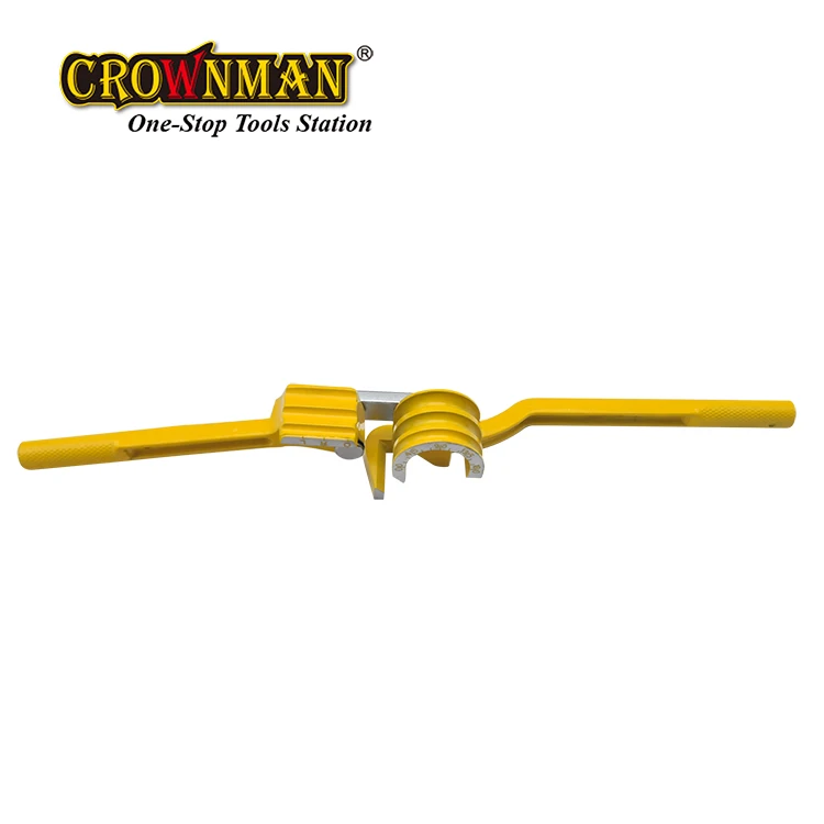 كراونمان أدوات السباكة التبريد HVAC تكييف الهواء أدوات يدوية يدوية 3 في 1 أنبوب نحاسي الانحناء أداة أنبوب بندر