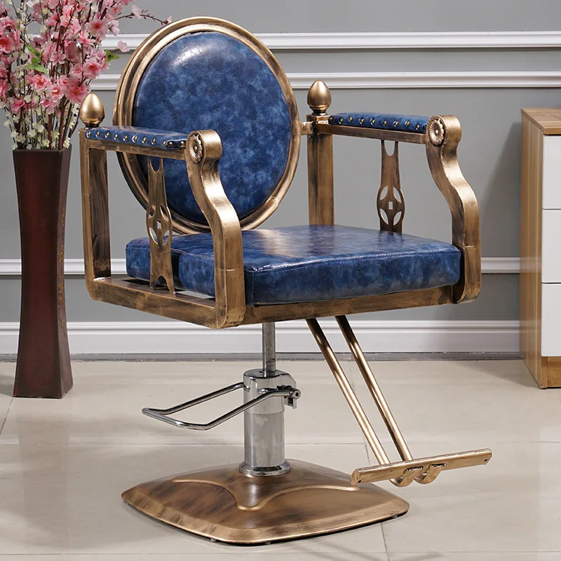 Hairdressing Barber Chair Hair Salon Gaming Facial Barbershop Beauty Beds Salon Luxury Banco Con Ruedas Barber Station Furniture