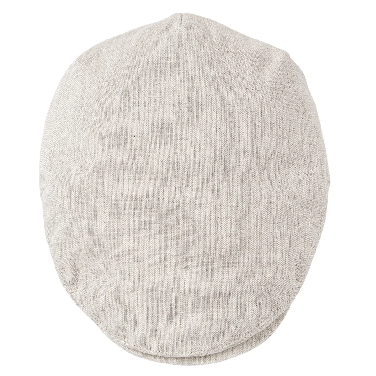 BOTVELA Linen Flat Cap for Men Women Herringbone Linen Newsboy Cap Lightweight Driver Ivy Hat Bakerboy Hat Summer Boina for Male