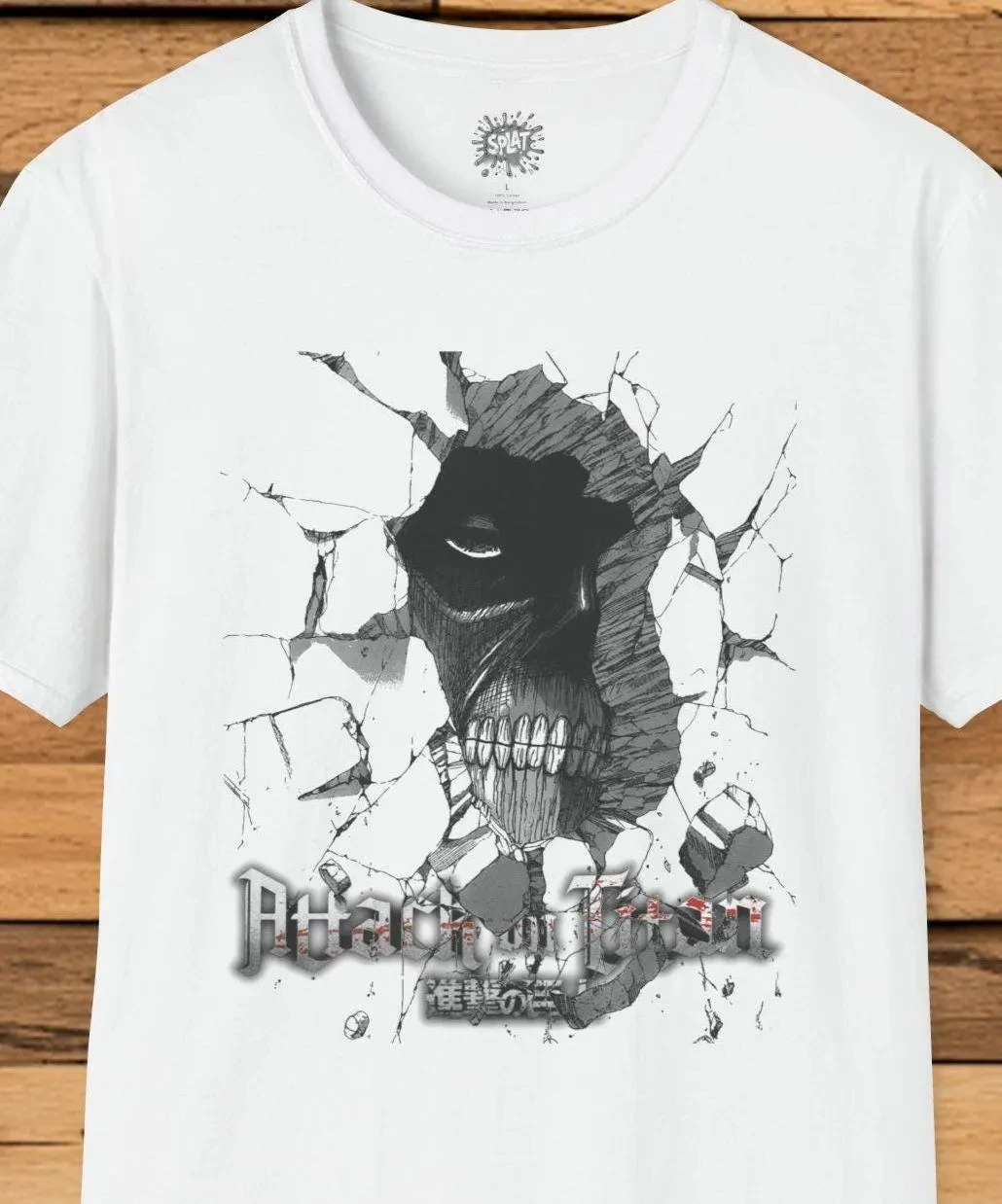 Attack on Titan Pattern 2026 Series Men's and Women's Spring/summer New Pure Cotton T-shirts Comfortable Breathable High-quality