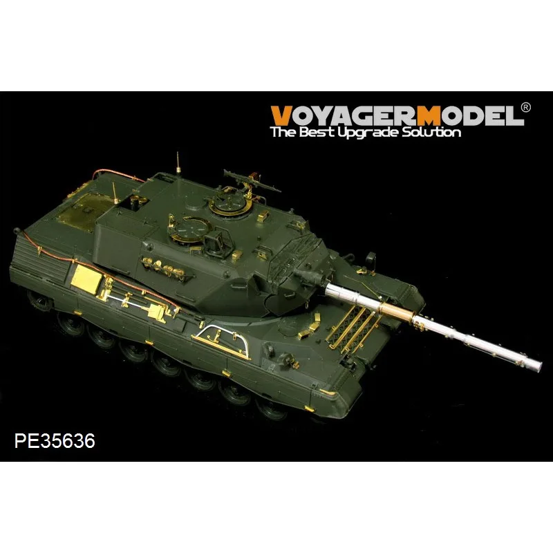 Voyager Model PE35636 1/35 Modern German Leopard 1A4 MBT (B Ver Include Gun Barrel）(Gun Barrel Include) (For MENG TS-007)