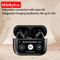 Thinkplus   Wireless Headset Bluetooth Earphones  High-definition LCD Multifunctional Interactive Touch Screen