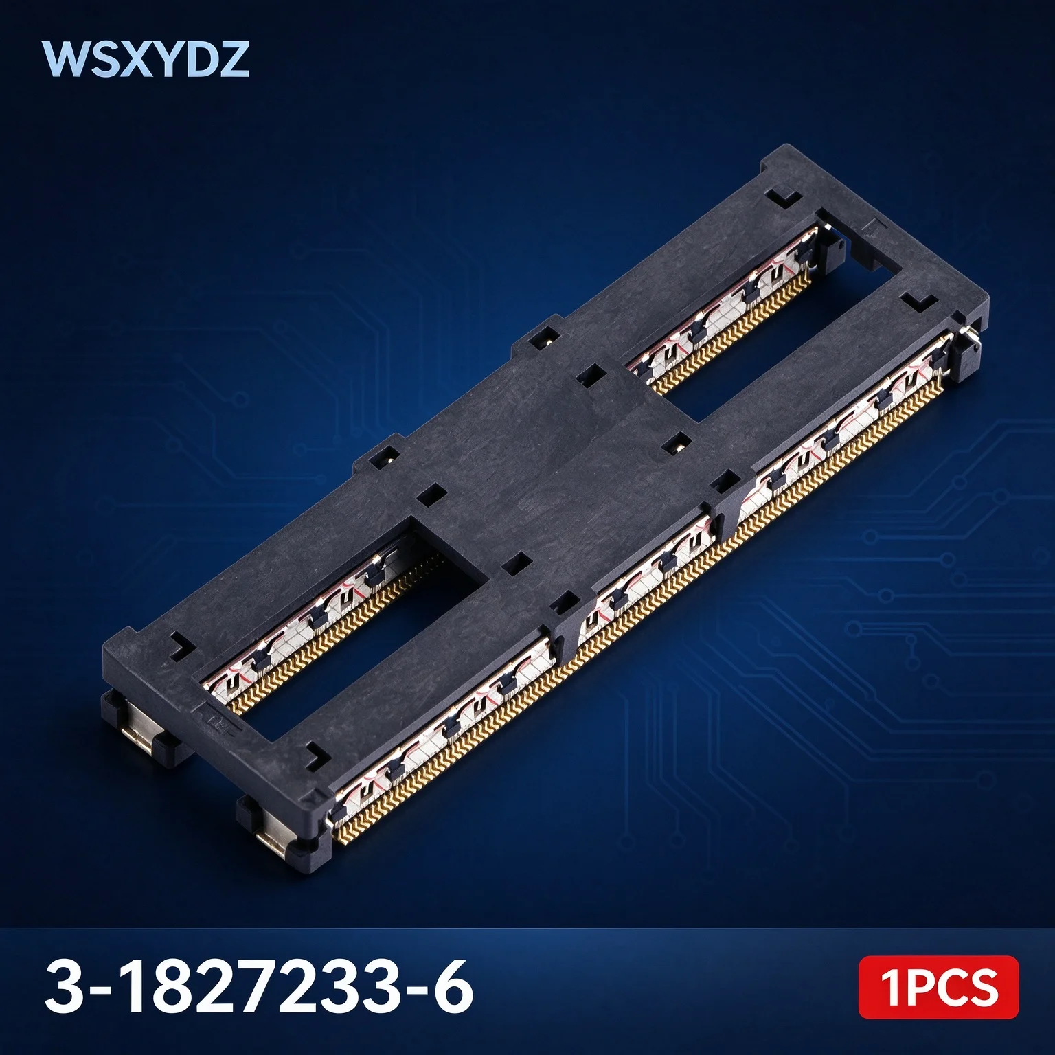 1PCS 3-1827233-6 TE Connectivity Free Height Board-to-Board PCB Header Vertical 440 Pin 0.5mm Pitch Gold SMD New Original