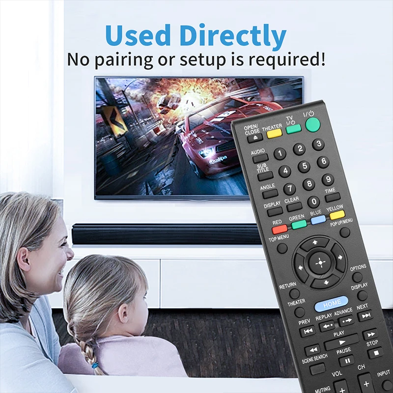 RMT-B102A Remote Control For Sony Blue Ray Disc Player BDP-BX1 BDP-S350 BDP-S550 BDP-S780 BDP-S350B BDPBX1 BDPS350 BDPS550