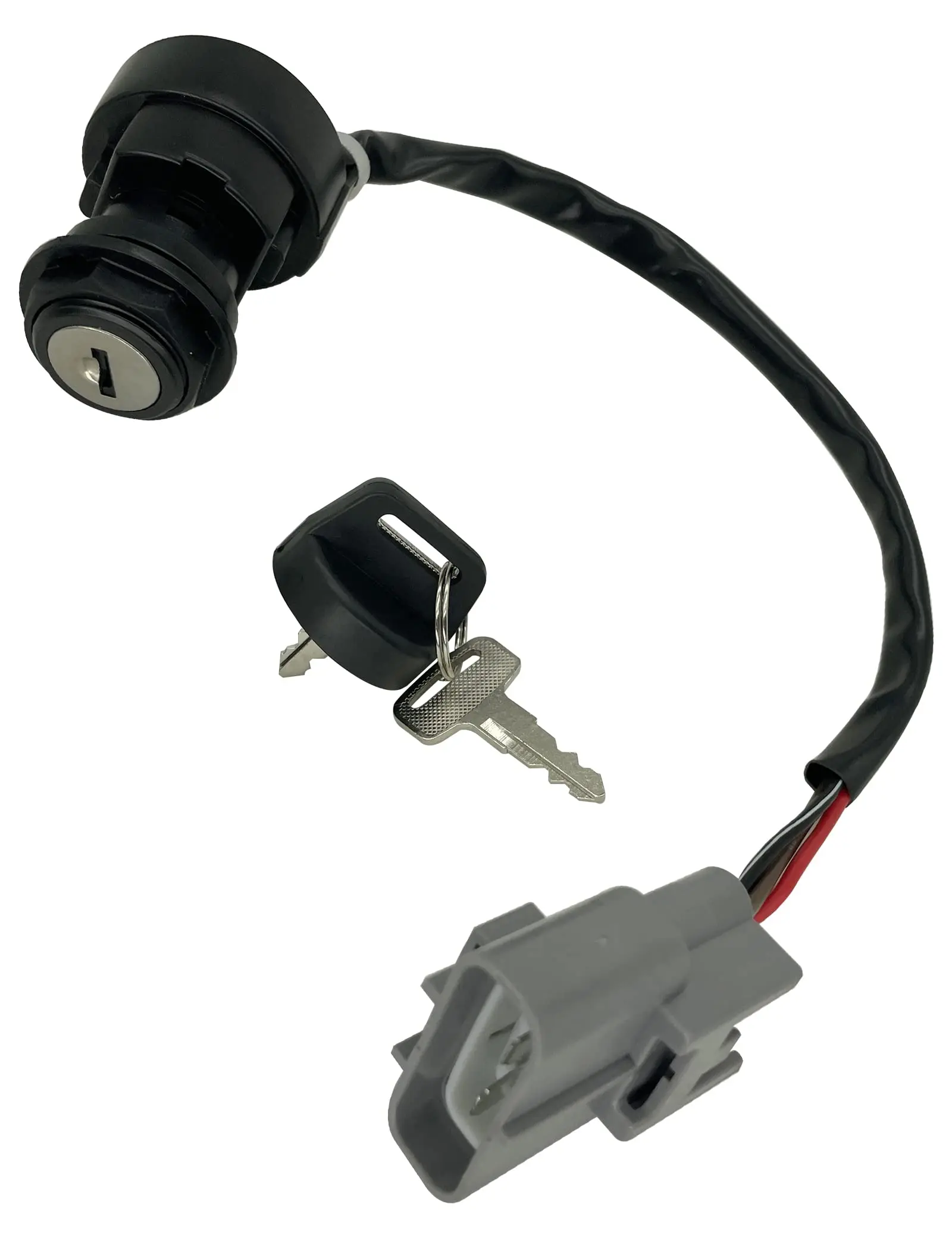 

Ignition Key Switch fit for Yamaha ATV Big Bear 400 09-12| Grizzly 550 600 660 700 02-22| Kodiak 400 450 700 16-22, Replace 28P