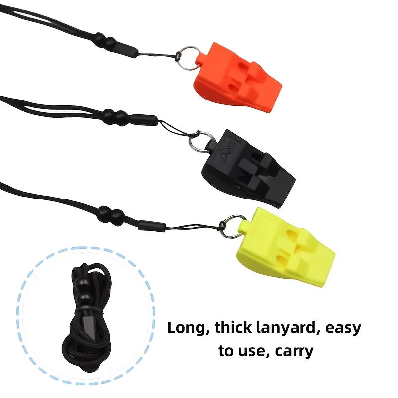 Sports Teacher Professional Three-Tone Whistle Basketball And Football Referee Coach Whistle for Sports And Fitness