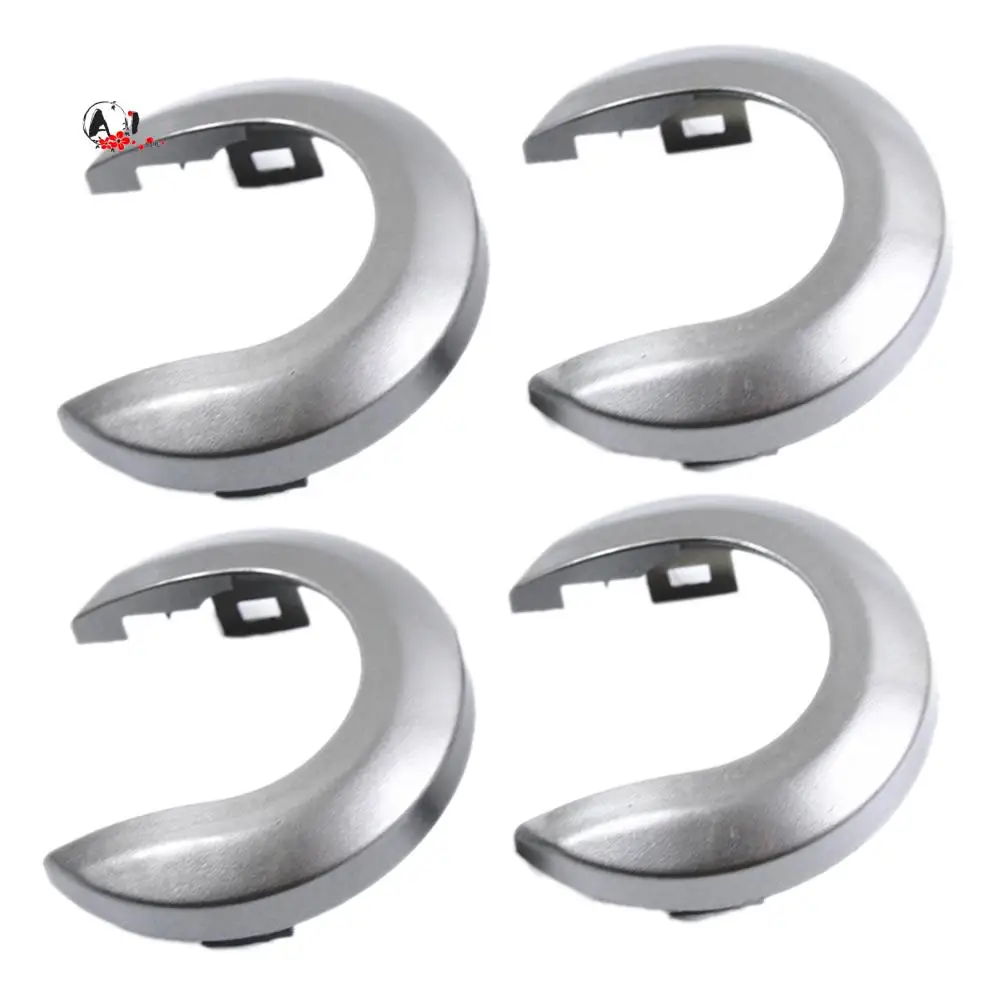 

A10E-Car Interior Door Handle Cover Handle Escutcheon For Nissan Tiida 2005-2010 1.6 LIVINA NV200 Geniss Silver Gray