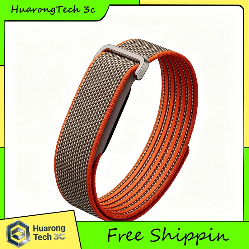 

In Stock For Google Fitbit Air Nylon Watch Strap Magic Tape Strap Loop Wristband Sport Nylon Braided Watch Strap Holiday Gift