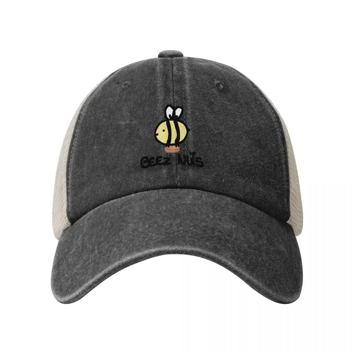 beez nuts Cowboy Mesh Baseball Cap Cap Custom Cap Beach Bag Caps For Men Women's