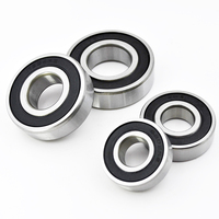 2pcs Bearing 6200 6201 6202 6203 6204 6205 6206 2RS RS 6200RS 6201RS 6202RS 6205RS Chrome Steel Deep Groove Ball Bearings