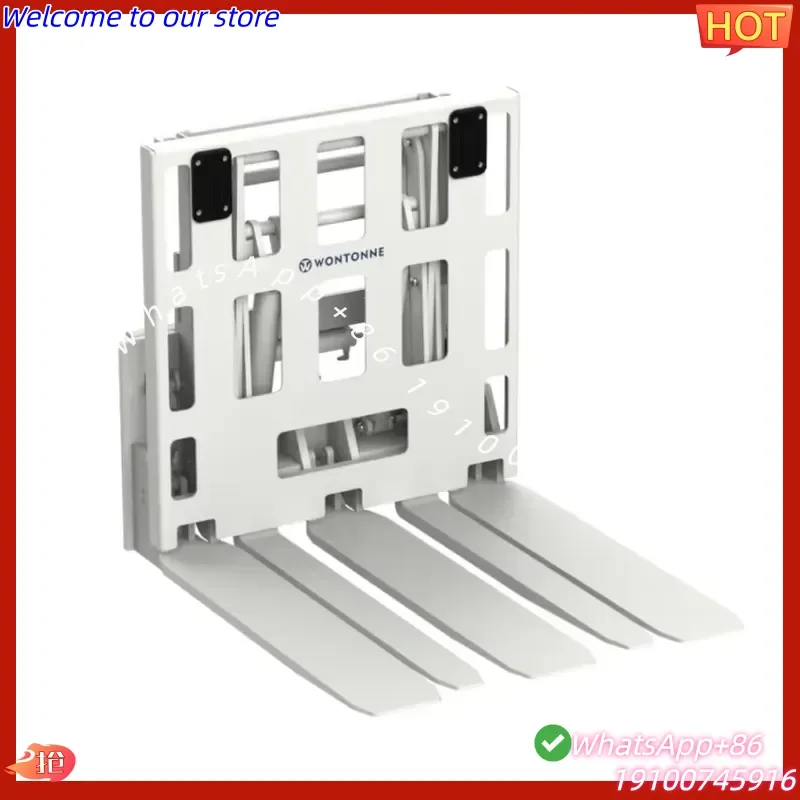 CE Certificate Impetus New Stainless Steel Forklift Attachments Multi-Purpose Push Ball & Roller Bearing 2000KG Load Capacity