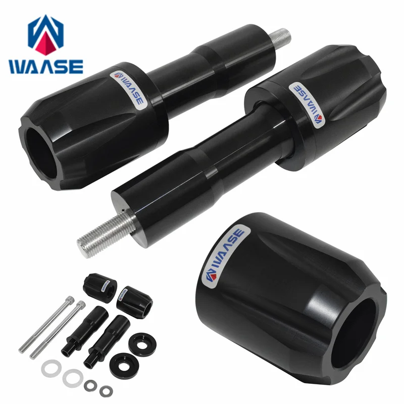 WAASE Engine Crash Pads Frame Slider Guard Cover Fairing Falling Protector For Yamaha MT-07 MT07 2021 2022 2023